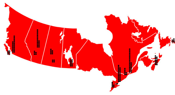 Who do you like more, the person on your left or right? Results map